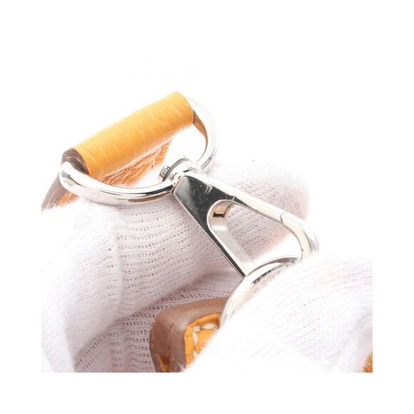 Pre Loved Hermes Leather Crossbody Bag Women Orange Shopper Bags - Picture 8 of 8